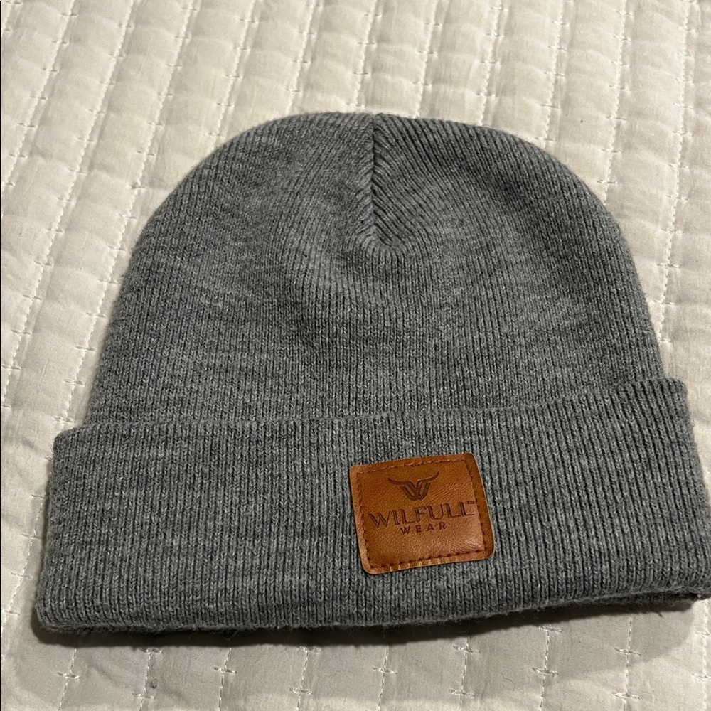 Gray Beanie
